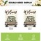Welcome Spring Truck Garden Flag 12x18 Inch Double Sided, Cotton Rustic Buffalo Plaid Yard Outdoor Flag